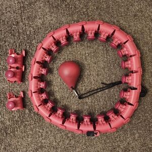 Pink Weighted Hula Hoop